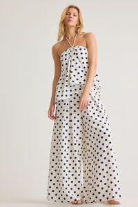 Veda Polka Dot Tube Top Detail 6 - Altar'd State
