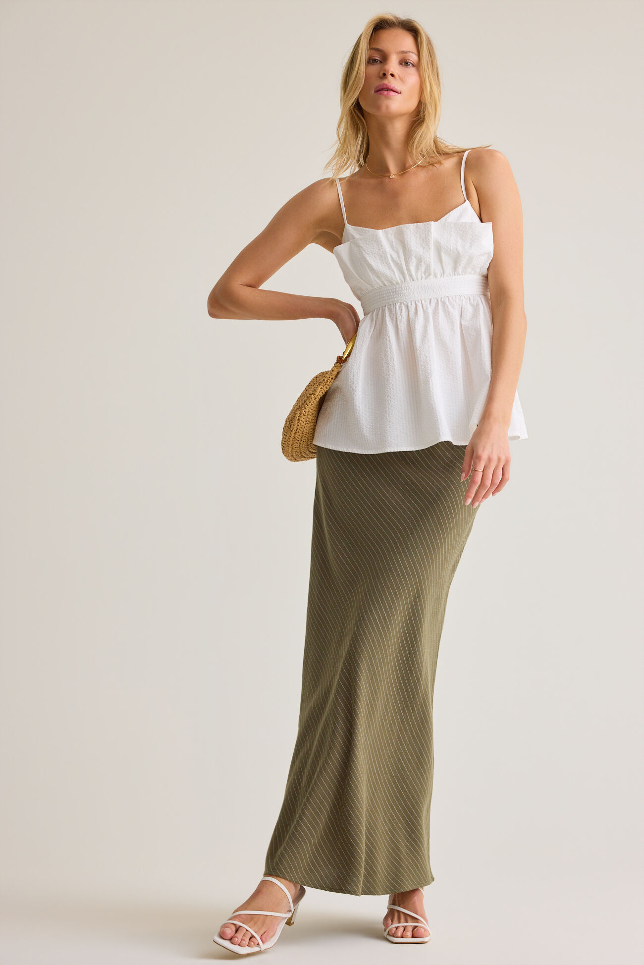 Monica Textured Tank Top