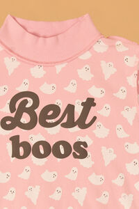 Best Boos Mock Neck Toddler Sweatshirt Detail 3 - Altar'd State