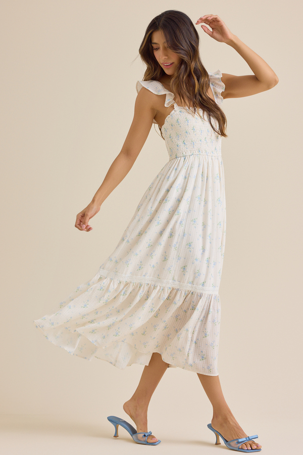 Emma Floral Mama Dress Detail 4 - Altar'd State