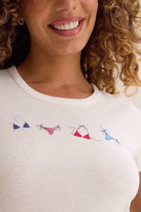 Americana Bikini Baby Tee Detail 3 - Altar'd State