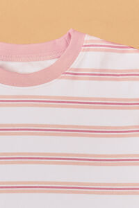 Oakley Striped Tee Detail 2 - Altar'd State
