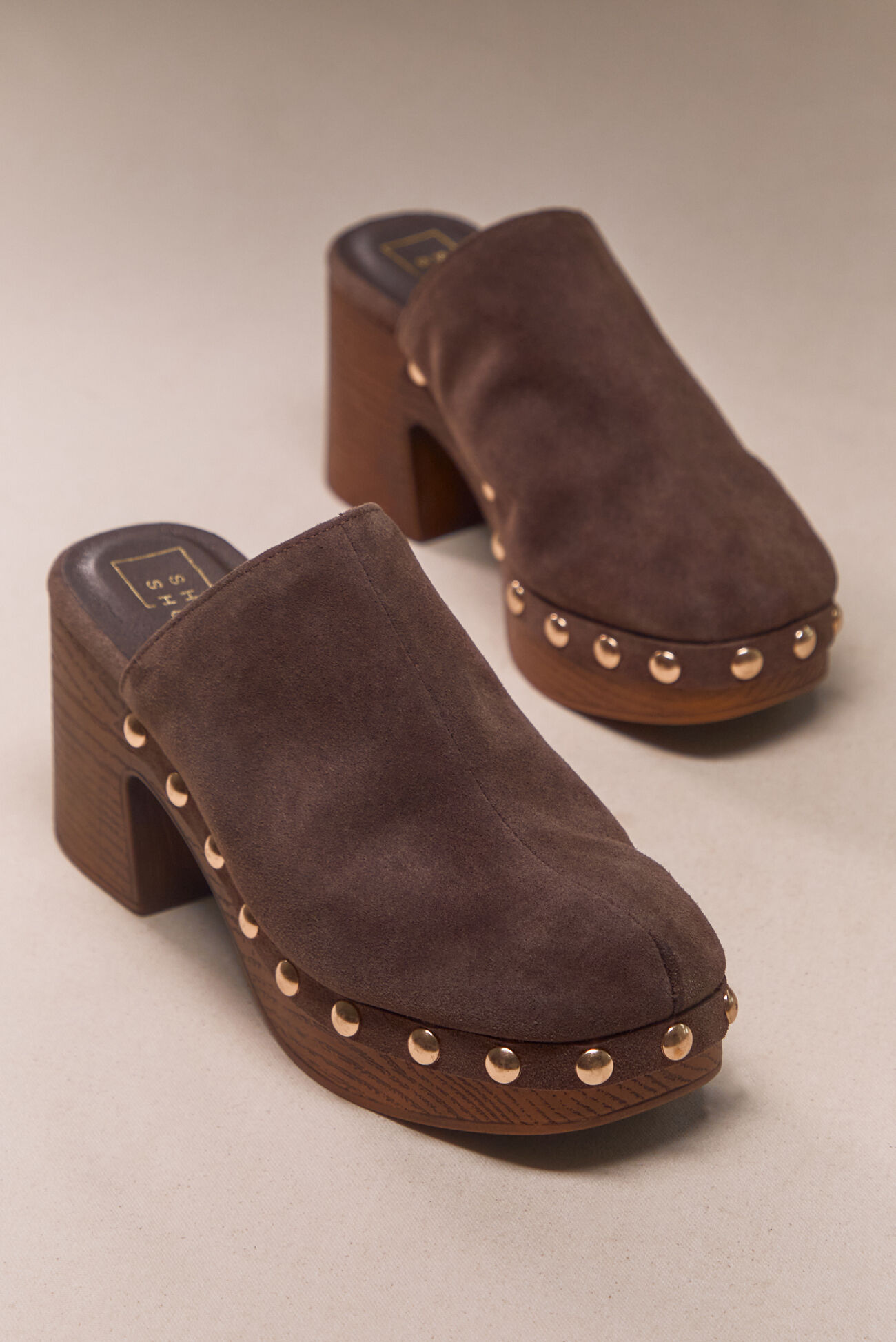Geneva Suede Clog
