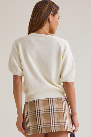 Zephyra Puff Sleeve Sweater - Altar'd State