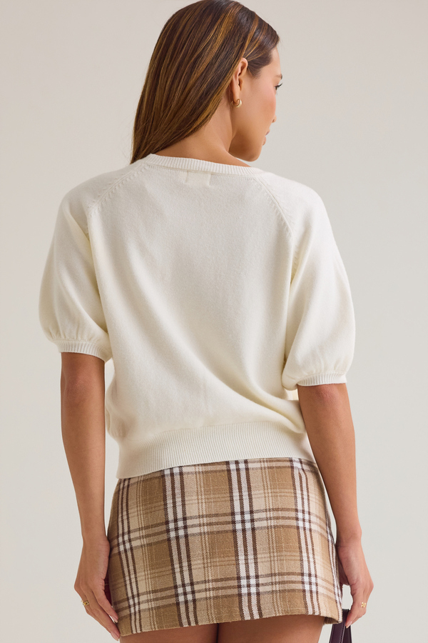 Zephyra Puff Sleeve Sweater Detail 5 - Altar'd State