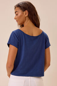 Boston Off Shoulder Tee Detail 5 - Altar'd State