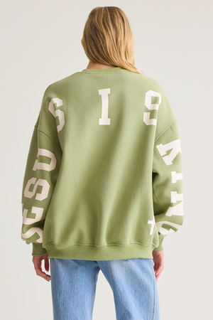 Jesus Is King Pullover - Altar'd State - 
