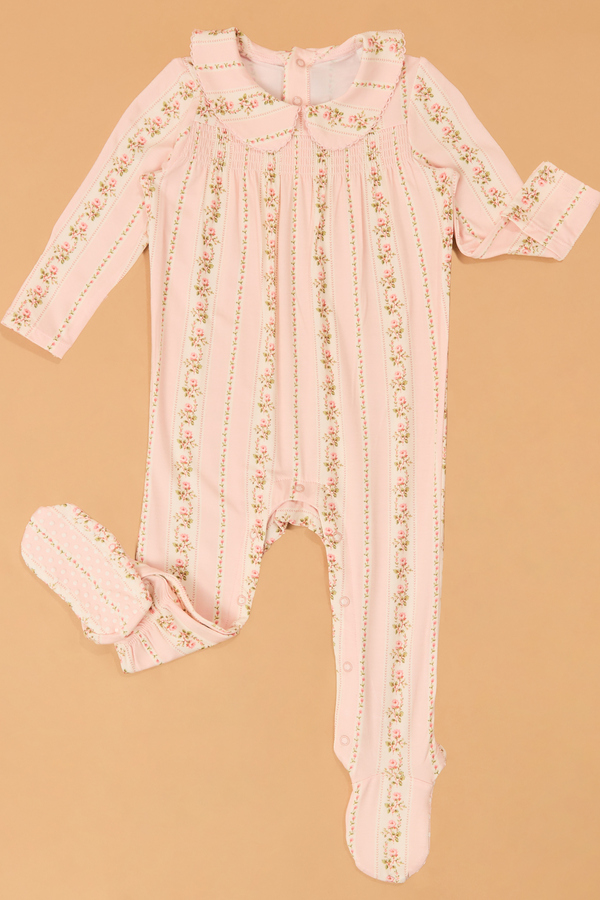 Antoinette Striped Peter Pan Footie Detail 2 - Altar'd State