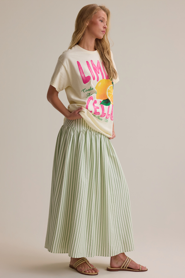 Limoncello Oversized Tee Detail 4 - Altar'd State