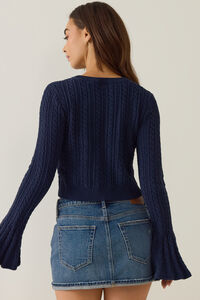 Linda Flare Sleeve Sweater Detail 4 - Altar'd State