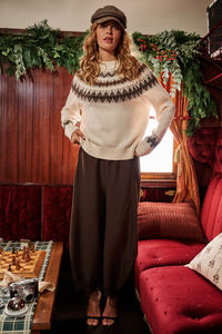 Primrose Fair Isle Sweater Detail 3 - Altar'd State