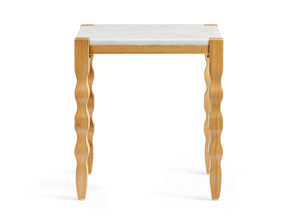Kiera Marble Side Table - Altar'd State - 