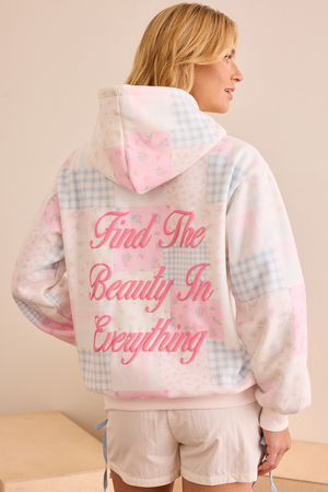 Find The Beauty Patchwork Hoodie - Altar'd State - 