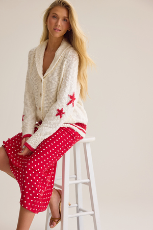 Liberty Flag Back Cardigan - Altar'd State - 