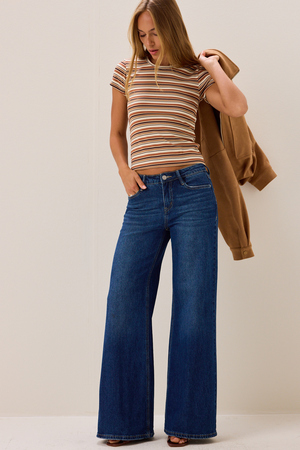 Olivia Wide Leg Jean - Altar'd State