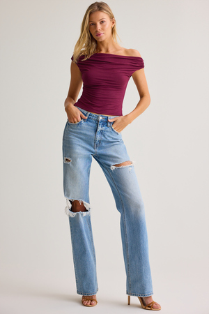 Amayah Asymmetrical Top - Altar'd State - 