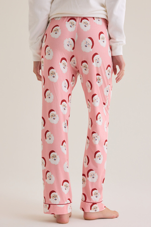 Smiley Santa Mama Pj Pants - Altar'd State - 