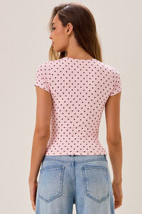 Greyson Polka Dot Tee Detail 6 - Altar'd State