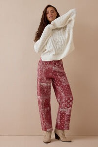 Colette Cable Knit Sweater Detail 2 - Altar'd State