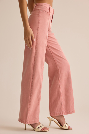 Mona Wide Leg Jeans - Altar'd State - 
