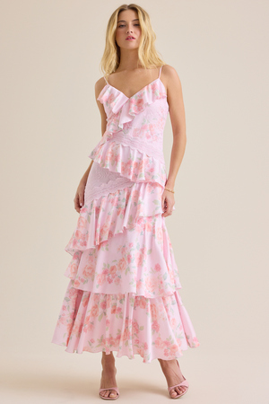 Shannon Floral Maxi Dress - Altar'd State - 