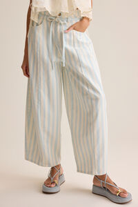 Alondra Stripe Tie Pants Detail 2 - Altar'd State
