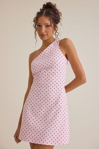 Gina One Shoulder Mini Dress Detail 3 - Altar'd State
