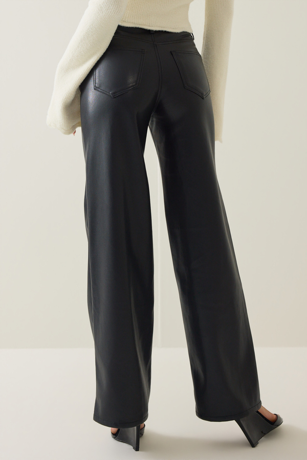 Roman Vegan Leather Pants Detail 7 - Altar'd State