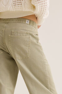 Jaden Tie Denim Pant Detail 6 - Altar'd State