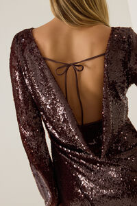Cheyenne Sequin Mini Dress Detail 5 - Altar'd State