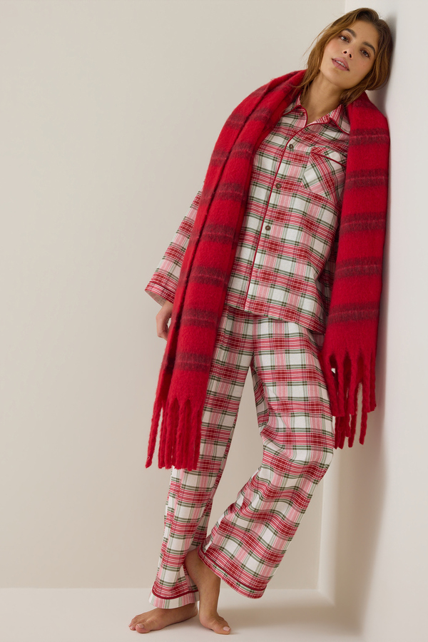 Plaid Wishes Pajama Set - Altar'd State