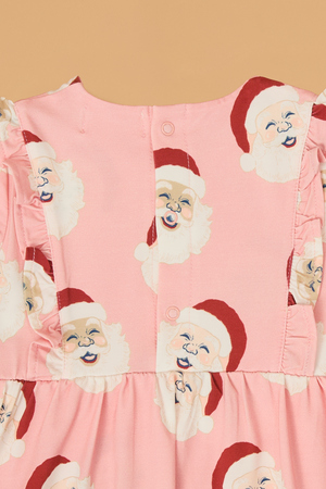 Smiley Santa Bodysuit Dress - Altar'd State - 