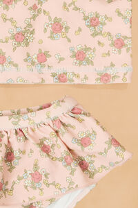 Edith Rose Two Piece Ruffle Swimsuit Detail 2 - Altar'd State