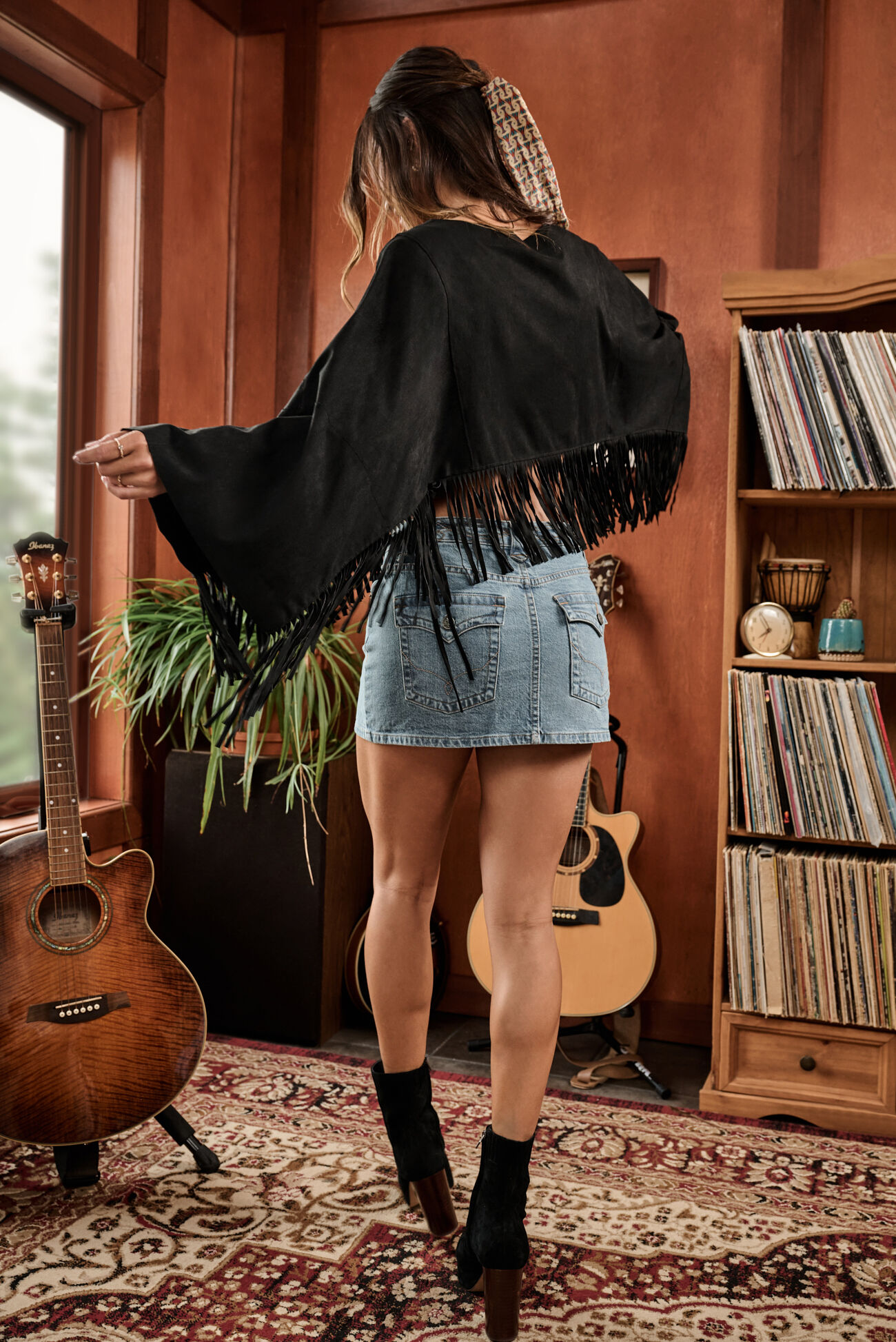 Josephine Mini Denim Skirt