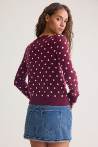 Danica Fitted Crew Sweater Detail 4 - Altar'd State