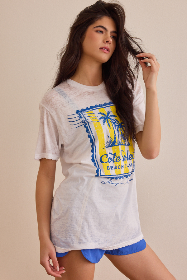 Beach Club Postcard Tee Detail 3 - Altar'd State