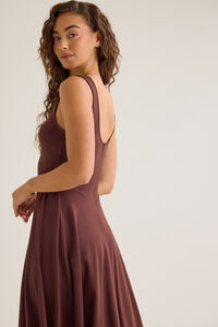 Annaliese Basque Waist Maxi Dress Detail 2 - Altar'd State