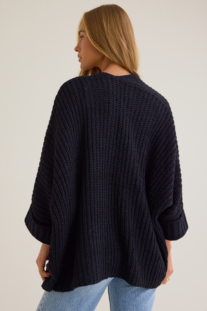 Olivia Chenille Open Front Cardigan - Altar'd State