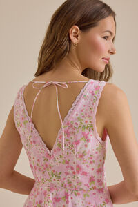 Lyndie Floral Mini Dress Detail 2 - Altar'd State