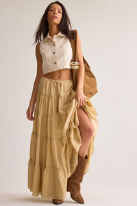 Liv Tiered Maxi Skirt - Altar'd State