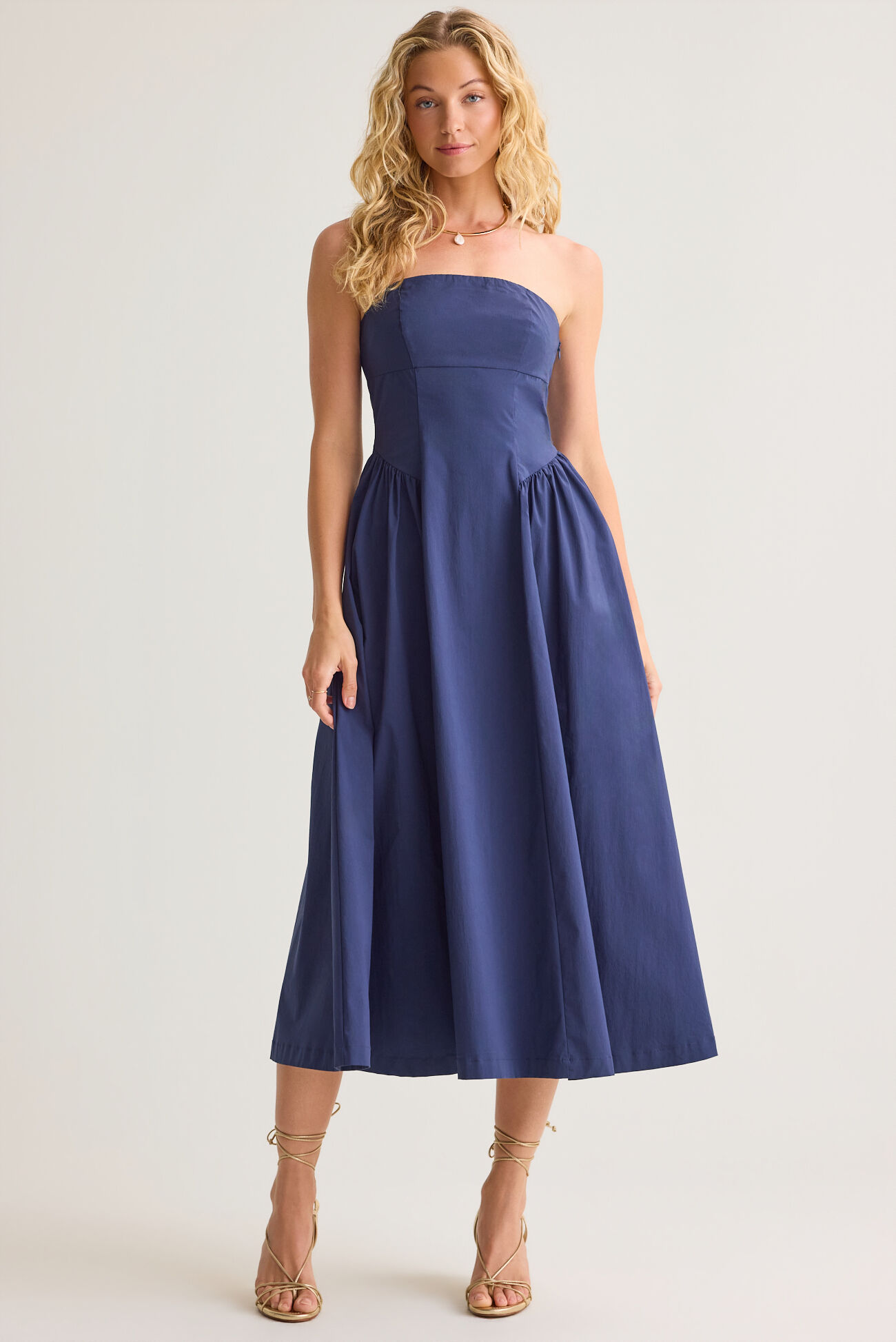 Louisa Strapless Maxi Dress