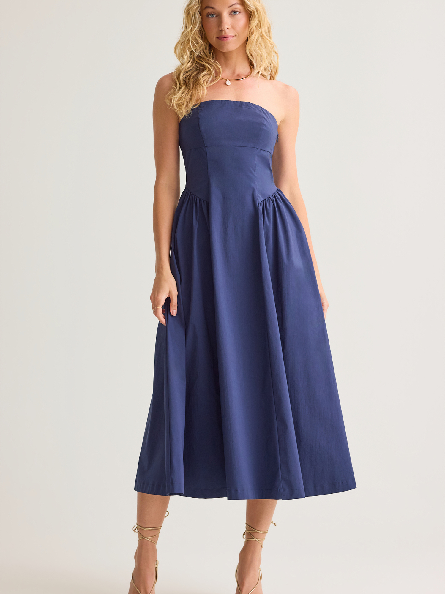 blue strapless high low dress Altar'd State | Louisa Maxi | NAVY | Material: 70% Cotton, 25% Nylon, 5% Spandex, Lining: 100% Polyester In misses and some dress with pocket Pink rainbow birthday girl Style:SH2074998-051