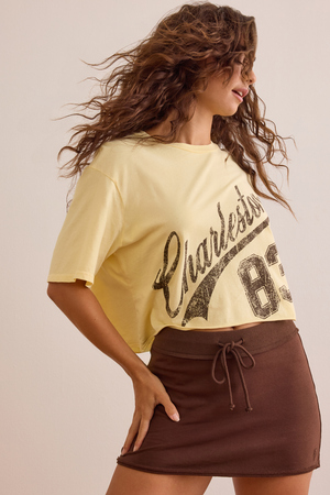 Walk It Off Drawstring Skort - Altar'd State - 