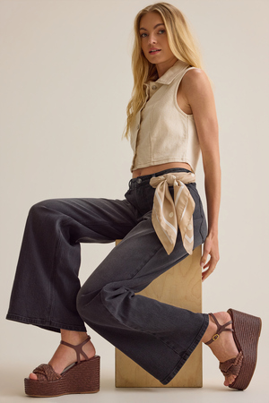 Maddie Straight Leg Jeans - Altar'd State - 