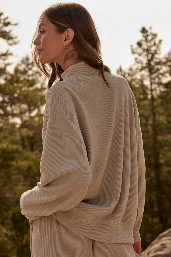 Trailblazer Mockneck Sweatshirt Detail 5 - Altar'd State