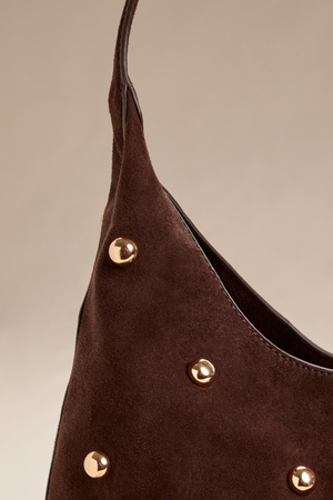 Victoria Studded Suede Bag - Altar'd State - 