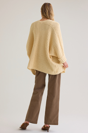 Olivia Chenille Open Front Cardigan - Altar'd State