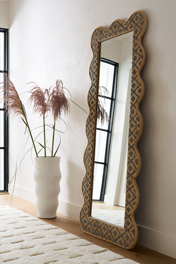 Calia Rattan Mirror Detail 2 - Altar'd State