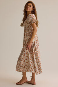 Ayla Americana Floral Maxi Mama Dress by Rylee + Cru Detail 4 - Altar'd State