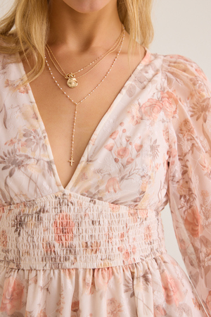 Maeve 3-Layer Charm Necklace - Altar'd State